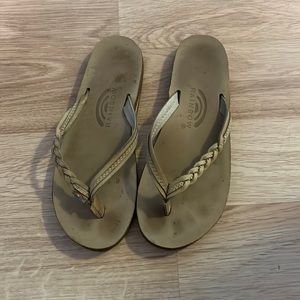 Women's Rainbow flip flops